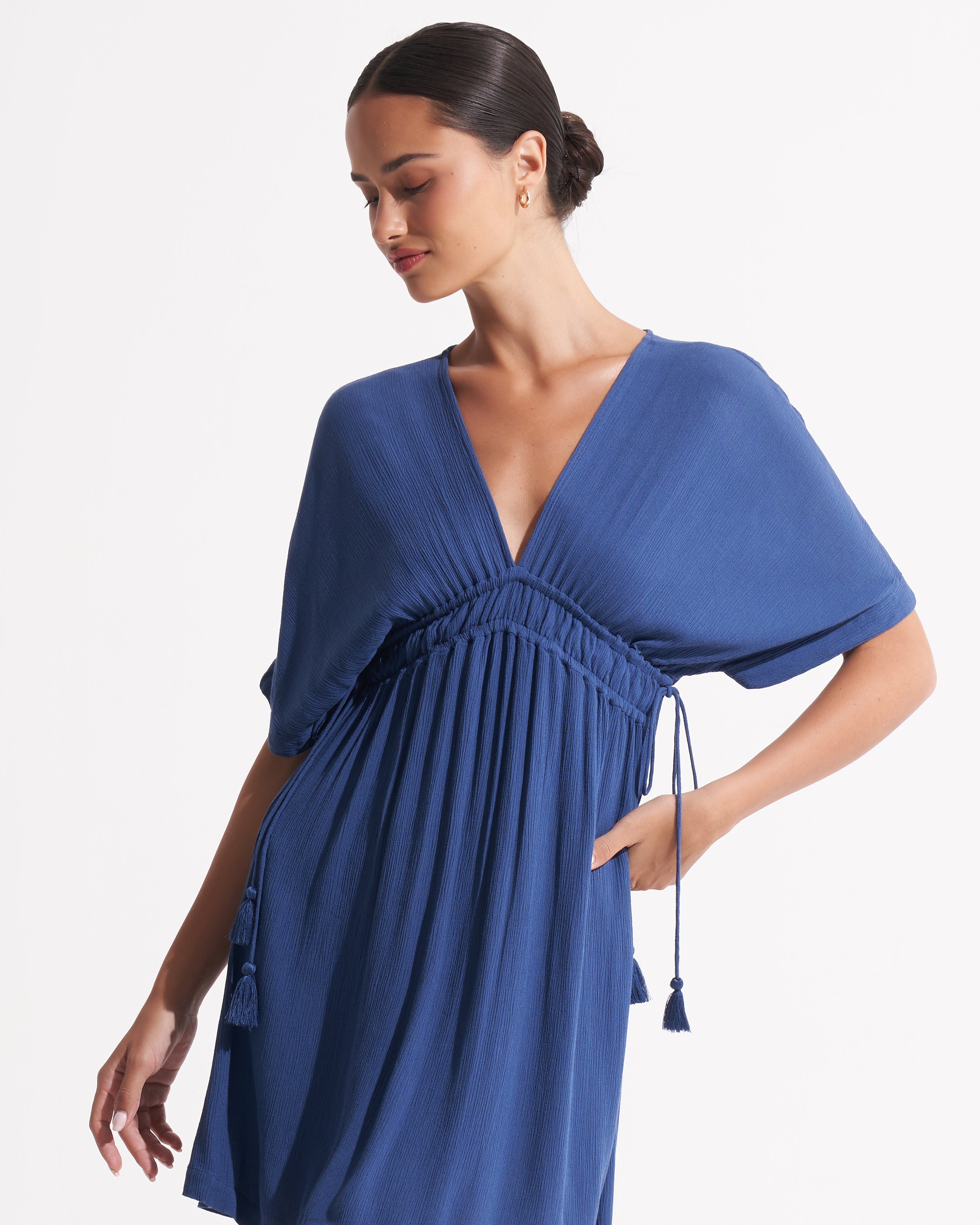 Mani Mini Dress Azure