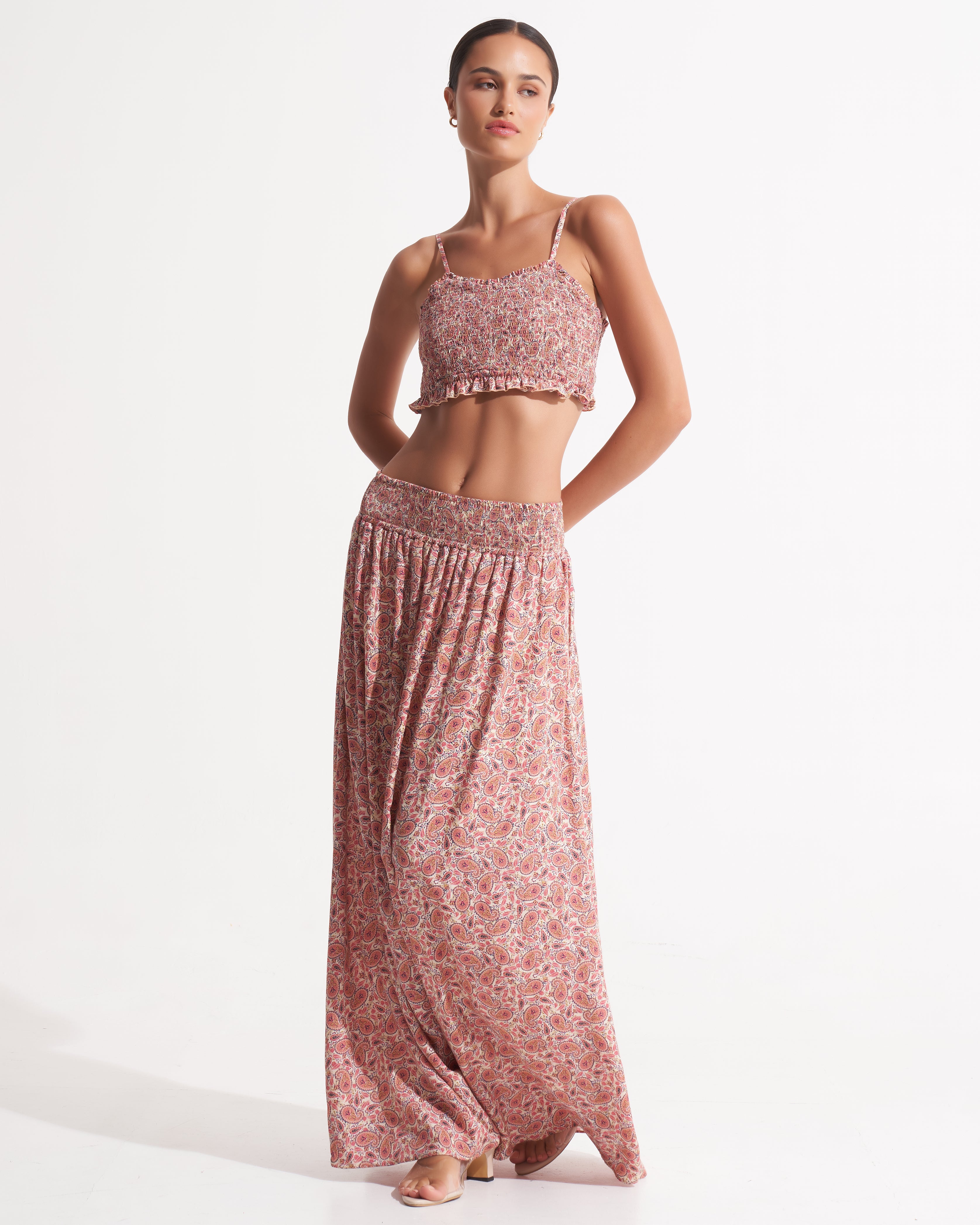 Miskha Maxi Skirt Rosangela Honey