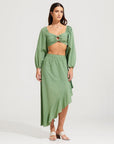 Morrato Top Brielle Top Basil